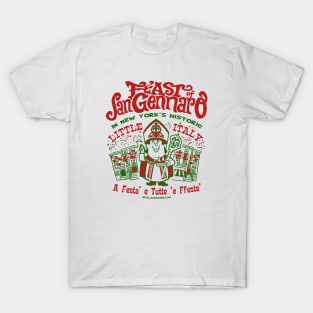 Feast of San Gennaro NYC "Faux Back" T-Shirt